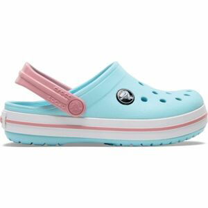 Crocs CROCBAND CLOG K Detská nazúvacia obuv, svetlomodrá, veľkosť 32/33