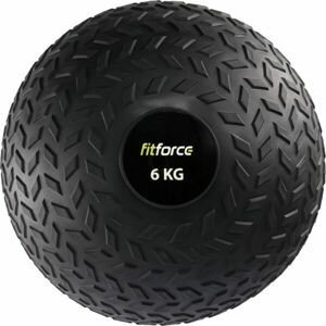 Fitforce SLAM BALL 6 KG Medicinbal, čierna, veľkosť