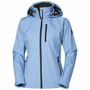 Helly Hansen W CREW HOODED JACKET Dámska bunda, modrá, veľkosť XL