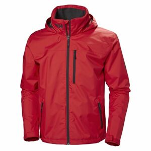 Helly Hansen CREW HOODED JACKET Pánska bunda, červená, veľkosť M