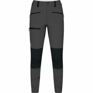 HAGLÖFS MID SLIM PANT W Dámske softshellové nohavice, tmavo sivá, veľkosť 34