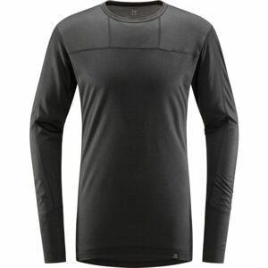 HAGLÖFS NATURAL BLEND TECH CREW NECK M Pánske tričko, čierna, veľkosť L