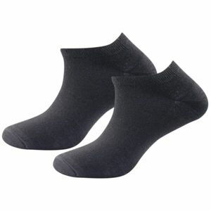 Devold DAILY MERINO SHORTY SOCK 2PK Unisex ponožky, čierna, veľkosť