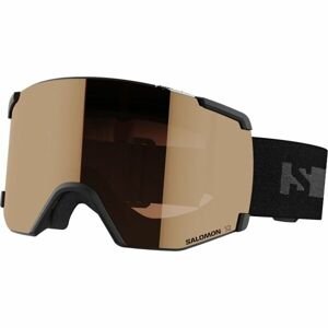Salomon S/VIEW ACCESS Unisex  lyžiarske okuliare, čierna, veľkosť
