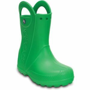 Crocs HANDLE IT RAIN BOOT KIDS Detské gumáky, zelená, veľkosť 27/28