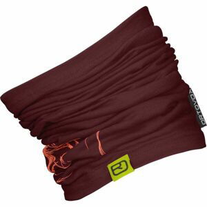 ORTOVOX 120 TEC LOGO NECKWARMER Nákrčník, vínová, veľkosť os