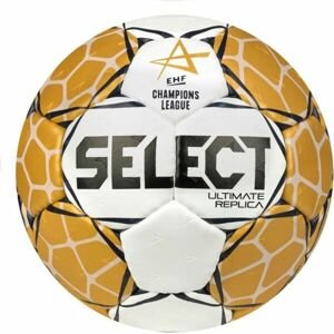 Select REPLICA EHF CL 2023/24 Hádzanárska lopta, zlatá, veľkosť 2