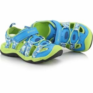 ALPINE PRO GROBO Detské sandále, modrá, veľkosť 28