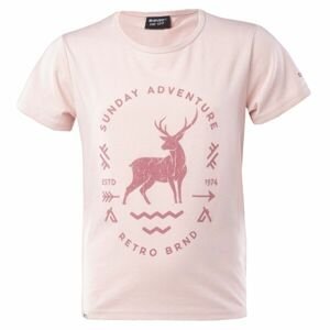 Hi-Tec NINA JRG Dievčenské tričko, ružová, veľkosť 104-110