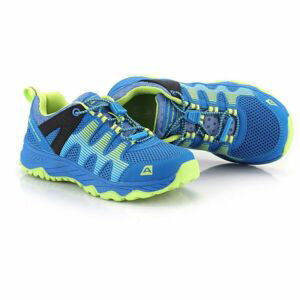 ALPINE PRO ZAHIRO Detská outdoorová obuv, modrá, veľkosť 28
