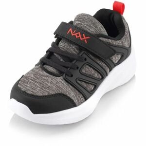 NAX GORROMO Detská voľnočasová obuv, tmavo sivá, veľkosť 28