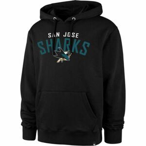 47 NHL SAN JOSE SHARKS HELIX HOOD Klubová mikina, čierna, veľkosť XXL