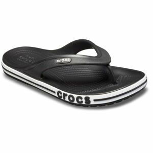 Crocs BAYABAND FLIP Unisex žabky, čierna, veľkosť 46/47