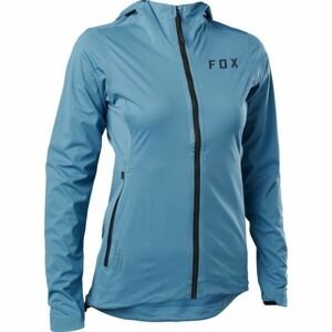 Fox FLEXAIR WATER JACKET W Dámska bunda na bicykel, modrá, veľkosť M