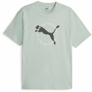 Puma BETTER SPORTSWEAR TEE Pánske tričko, svetlo zelená, veľkosť L