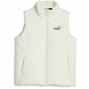 Puma ESS PADDED VEST Dámska vesta, béžová, veľkosť XS