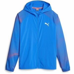 Puma FAVORITE Pánska športová bunda, modrá, veľkosť L