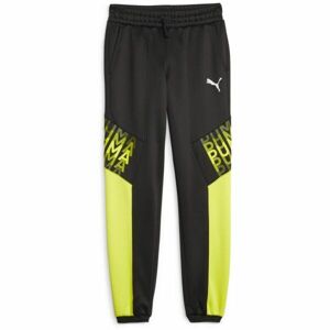 Puma FIT PANTS DK Chlapčenské tepláky, čierna, veľkosť 128