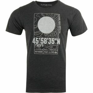 ALPINE PRO JIGON Pánske tričko, čierna, veľkosť S