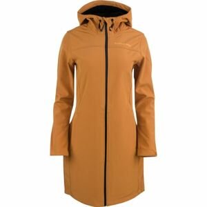ALPINE PRO GARSA Dámsky kabát, žltá, veľkosť XL