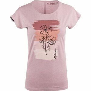 ALPINE PRO RYRA Dámske tričko, ružová, veľkosť L