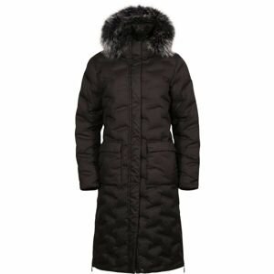 ALPINE PRO KOFRA Dámsky kabát, čierna, veľkosť XL