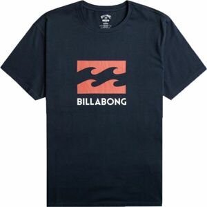 Billabong WAVE SS Pánske tričko, tmavo modrá, veľkosť S