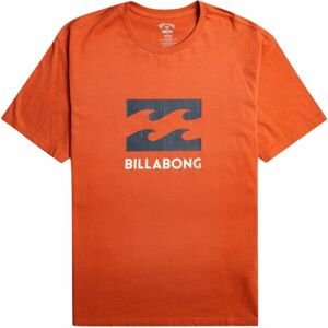 Billabong WAVE SS Pánske tričko, oranžová, veľkosť S