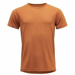 Devold BREEZE MERINO 150 T-SHIRT Pánske tričko, oranžová, veľkosť XL