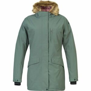 Hannah CAROLI Dámsky zimný kabát s membránou, zelená, veľkosť 36