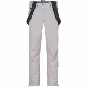 Hannah KENTA Dámske lyžiarske softshellové nohavice, sivá, veľkosť 34