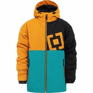 Horsefeathers RIGBY YOUTH JACKET Chlapčenská lyžiarska/snowboardová bunda, tyrkysová, veľkosť M