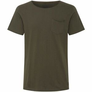 BLEND T-SHIRT S/S Pánske tričko, khaki, veľkosť