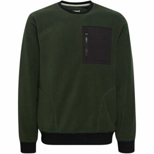 BLEND SWEATSHIRT REGULAR FIT Pánska mikina, tmavo zelená, veľkosť S