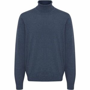 BLEND PULLOVER Pánsky sveter, tmavo modrá, veľkosť XXXL