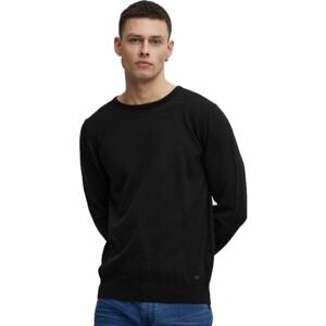 BLEND BHNOLEN PULLOVER Pánsky sveter, čierna, veľkosť XXXL