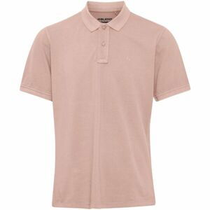 BLEND BHEDINGTON POLO Pánske polo tričko, ružová, veľkosť XL