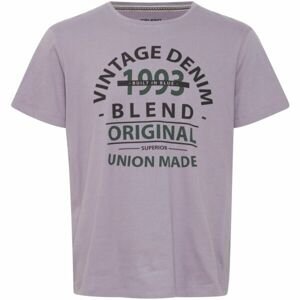BLEND TEE REGULAR FIT Pánske tričko, fialová, veľkosť XXXL