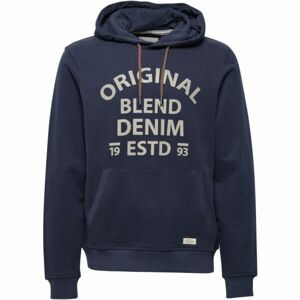 BLEND SWEATSHIRT REGULAR FIT Pánska mikina, tmavo modrá, veľkosť XXXL