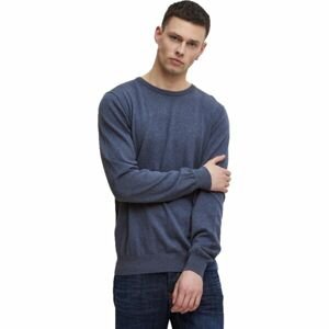 BLEND BHNOLEN PULLOVER Pánsky sveter, tmavo modrá, veľkosť M