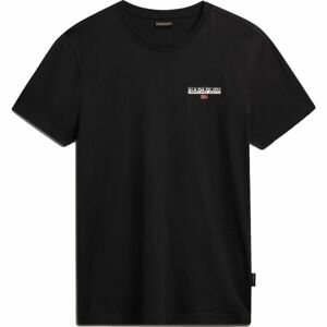 Napapijri S-ICE SS 2 Pánske tričko, čierna, veľkosť L