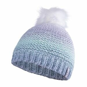FLLÖS SHELBY Dámska zimná pletená čiapka, fialová, veľkosť UNI