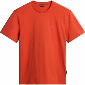 Napapijri SALIS SS SUM Pánske tričko, oranžová, veľkosť M