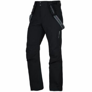 Northfinder VERNON KALHOTY LYŽAŘSKÉ Pánske lyžiarske nohavice s trakmi, čierna, veľkosť