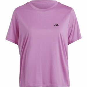 adidas MINIMAL T PS Dámske športové tričko plus size, ružová, veľkosť