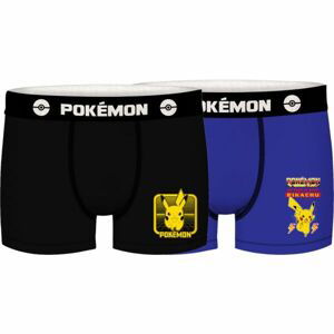 FREEGUN POKEMON Detské boxerky, čierna, veľkosť 5/6