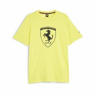 Puma FERRARI RACE Pánske tričko, žltá, veľkosť L