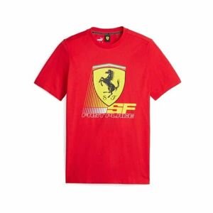 Puma FERRARI RACE Pánske tričko, červená, veľkosť L