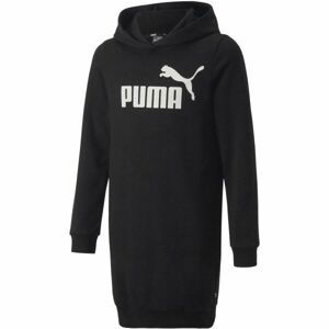 Puma ESS FL G Dievčenské šaty, čierna, veľkosť 128