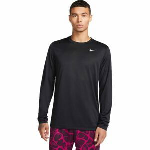 Nike DF TEE RLGD LS RESET Pánske športové tričko, čierna, veľkosť 2XL